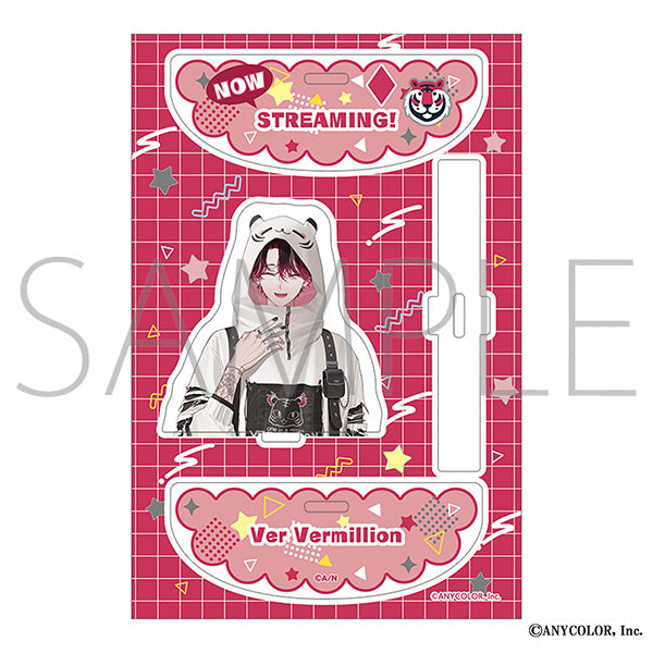 (Goods - Acrylic Stand) NIJISANJI EN Swing Acrylic Stand / Ver Vermillion