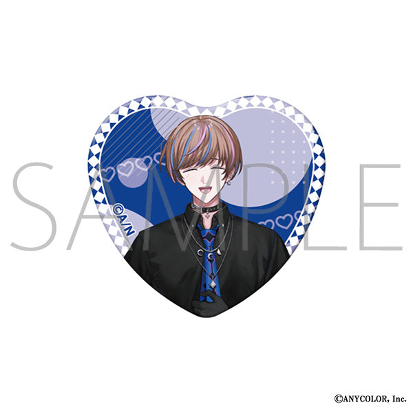 (Goods - Badge) NIJISANJI EN Heart Button Badge / Seible