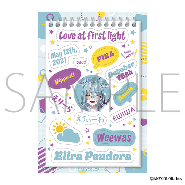 (Goods - Sticker) NIJISANJI EN #ENhaiizo Sticker Sheet / Elira Pendora