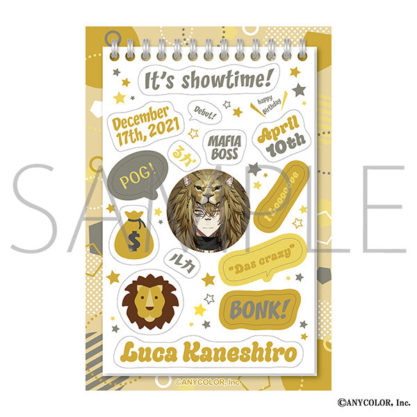 (Goods - Sticker) NIJISANJI EN #ENhaiizo Sticker Sheet / Luca Kaneshiro