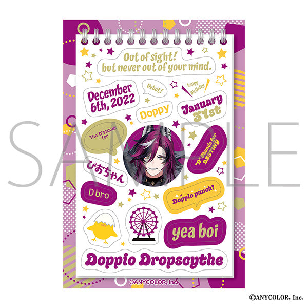 (Goods - Sticker) NIJISANJI EN #ENhaiizo Sticker Sheet / Doppio Dropscythe