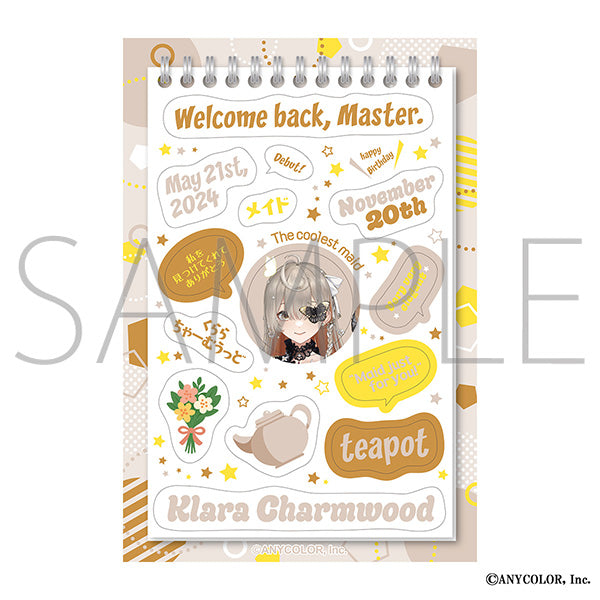 (Goods - Sticker) NIJISANJI EN #ENhaiizo Sticker Sheet / Klara Charmwood