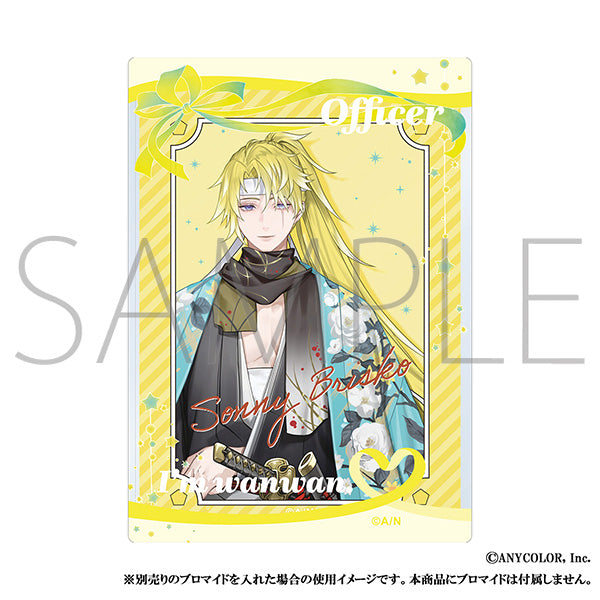 (Goods - Card Case) NIJISANJI EN Liver Famous Quote Hard Bromide Case / Sonny Brisko