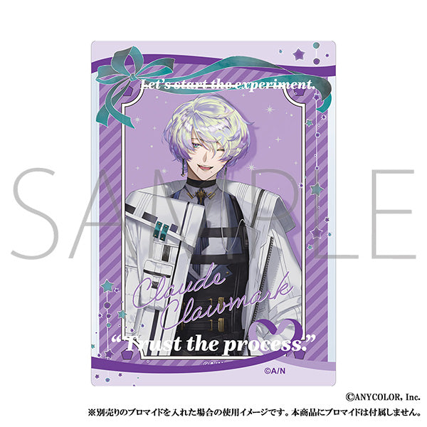 (Goods - Card Case) NIJISANJI EN Liver Famous Quote Hard Bromide Case / Claude Clawmark