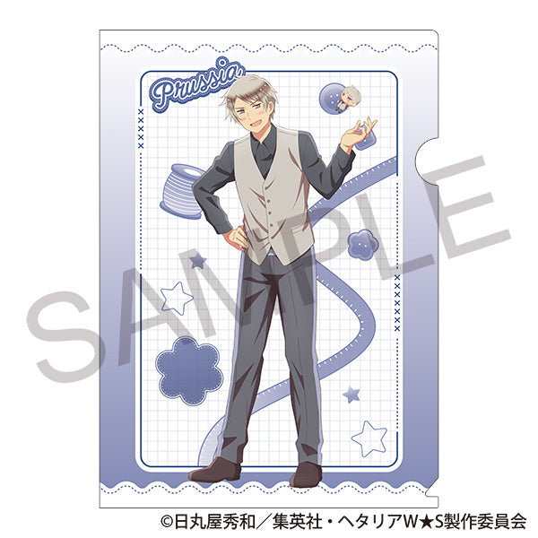 (Goods - Clear File) Hetalia World★Stars Clear File / Prussia 2026 Winter Fair