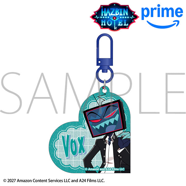 (Goods - Keychain) Hazbin Hotel Acrylic Keychain / Vox After School