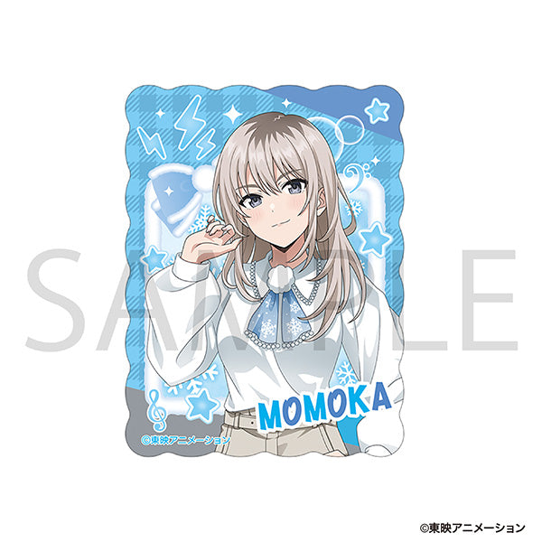 (Goods - Sticker) Girls Band Cry Sticker / Momoka Kawaragi Winter Festival