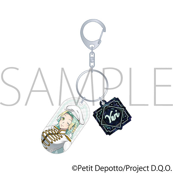 (Goods - Key Chain) GNOSIA 2 Piece Acrylic Key Chain / Yuri