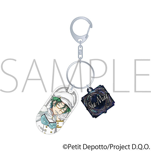 (Goods - Key Chain) GNOSIA 2 Piece Acrylic Key Chain / Sha-ming