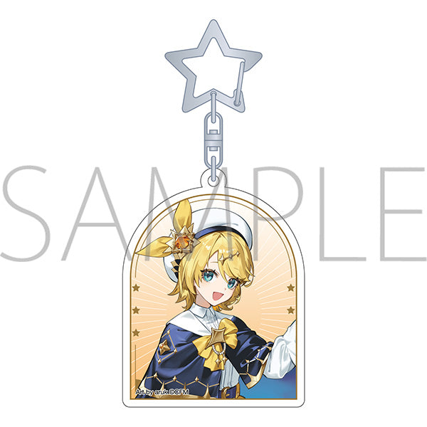 (Goods - Keychain) Hatsune Miku Series Acrylic Keychain / Kagamine Rin