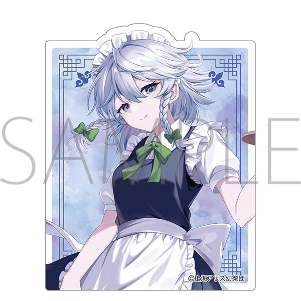 (Goods - Sticker) Touhou Project Sticker / Sakuya Izayoi