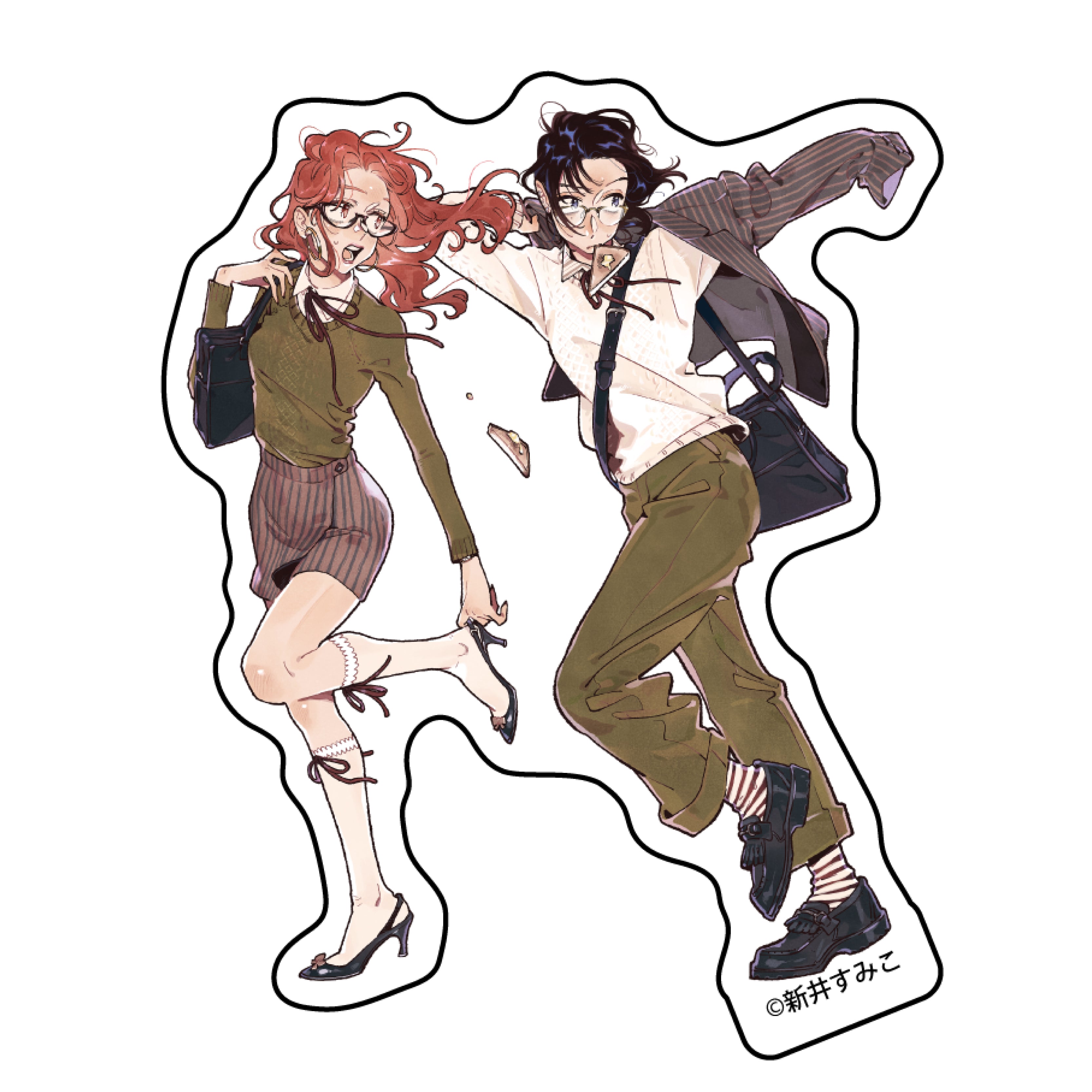 (Goods - Sticker) The Guy She Was Interested in Wasn't a Guy at All - Sticker D