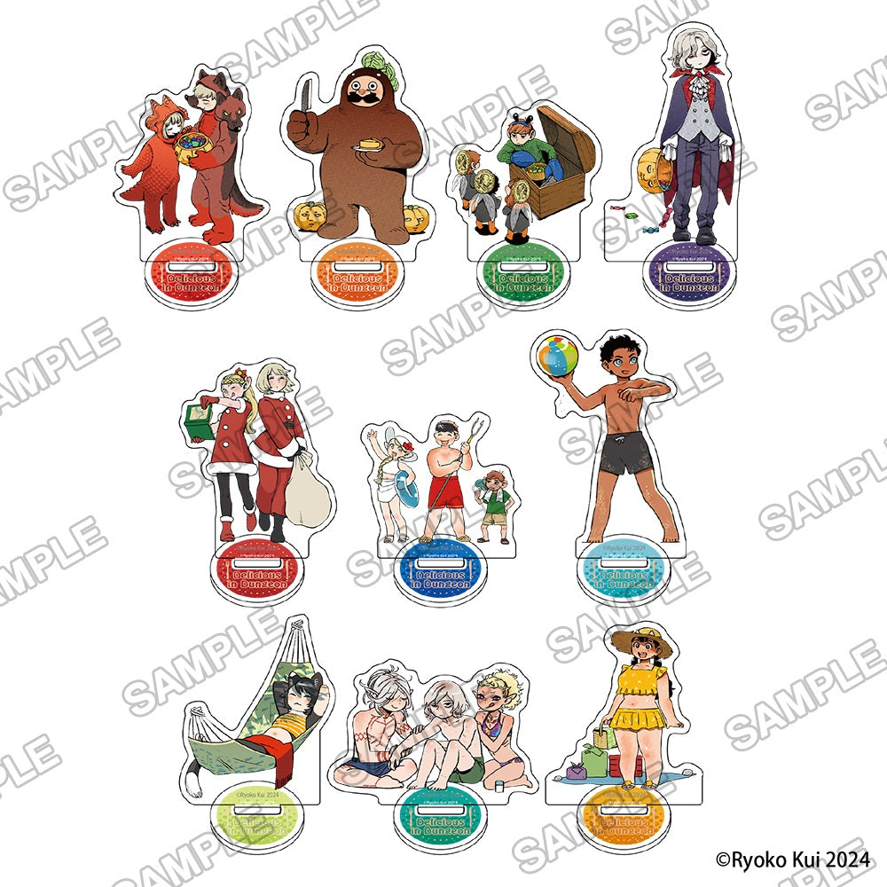 (1BOX=10)(Goods - Acrylic Stand) Delicious in Dungeon Trading Acrylic Stand Summer/Halloween/Christmas PACK