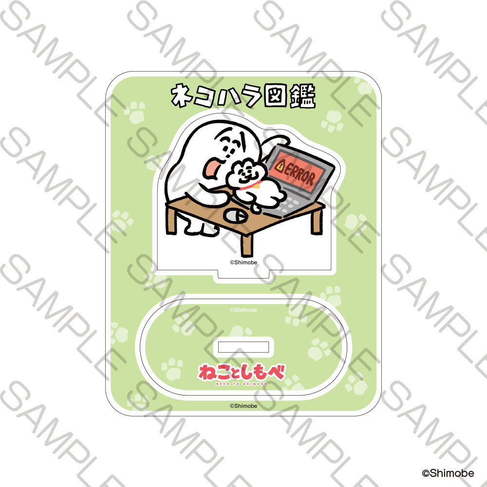 (Goods - Acrylic Stand) Neko to Shimobe Mini Acrylic Stand - Tonomaru and Shimobe <Specially Drawn Illustration>