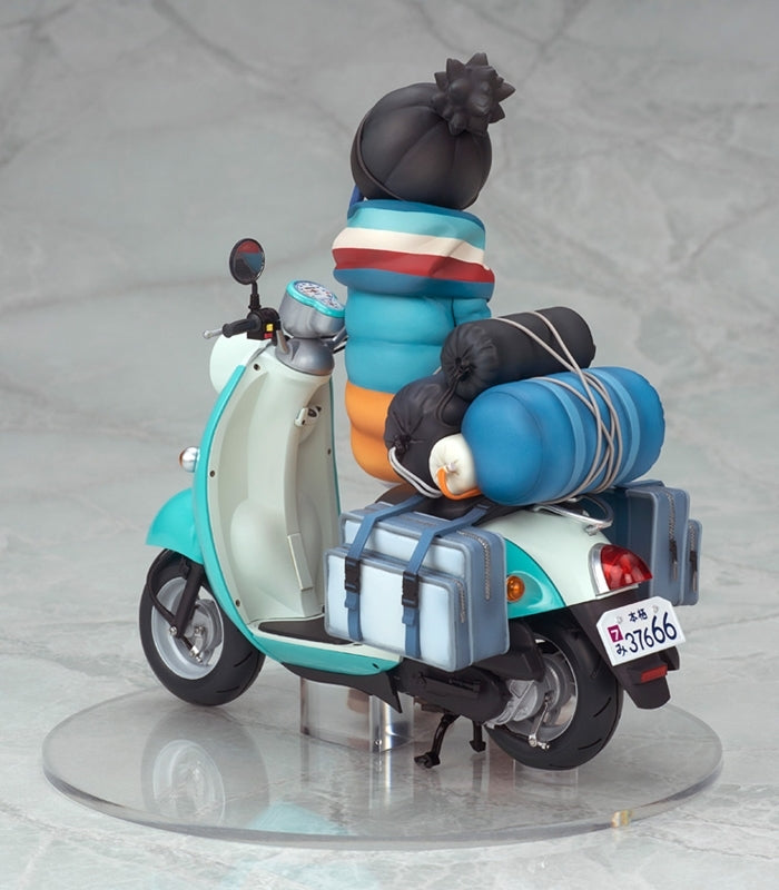 (Bishojo Figure) Yuru Camp Rin Shima with Scooter 1/10 Complete Figure (Re-release)
