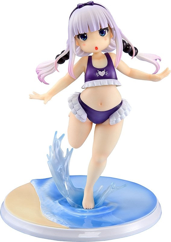 (Bishojo Figure) Miss Kobayashi's Dragon Maid Kanna Kamui: Excited to Wear a Swimsuit at Home Ver. (Purple) 1/6 Completed Figure