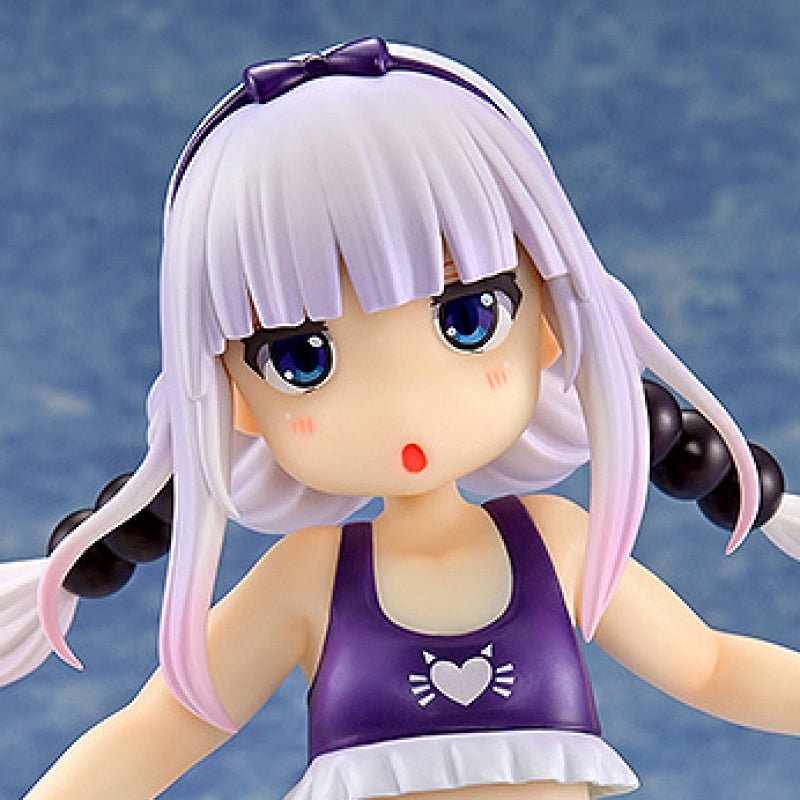 (Bishojo Figure) Miss Kobayashi's Dragon Maid Kanna Kamui: Excited to Wear a Swimsuit at Home Ver. (Purple) 1/6 Completed Figure