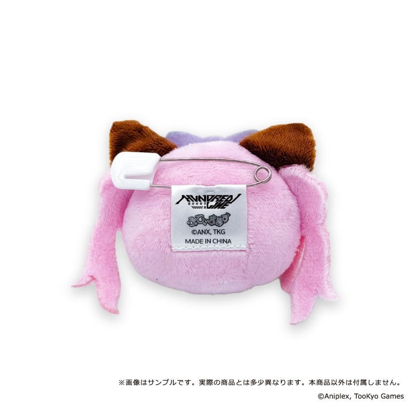 (Goods - Badge) HUNDRED LINE Last Defense Academy Putimals (Petits Animals) Plush Badge 05. Kako Tsukumo