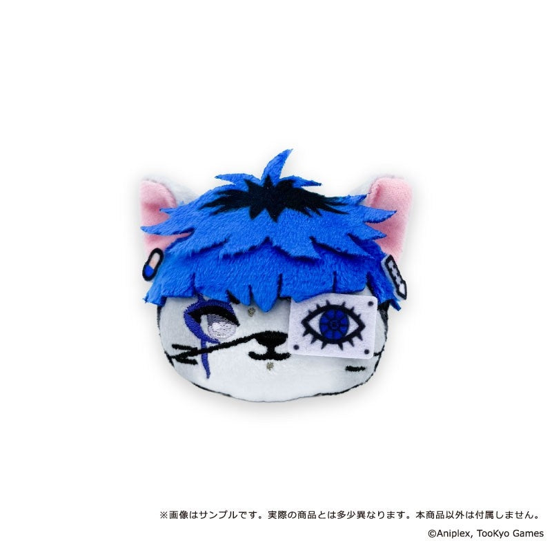 (Goods - Badge) HUNDRED LINE Last Defense Academy Putimals (Petits Animals) Plush Badge 06. Yugamu Omokage