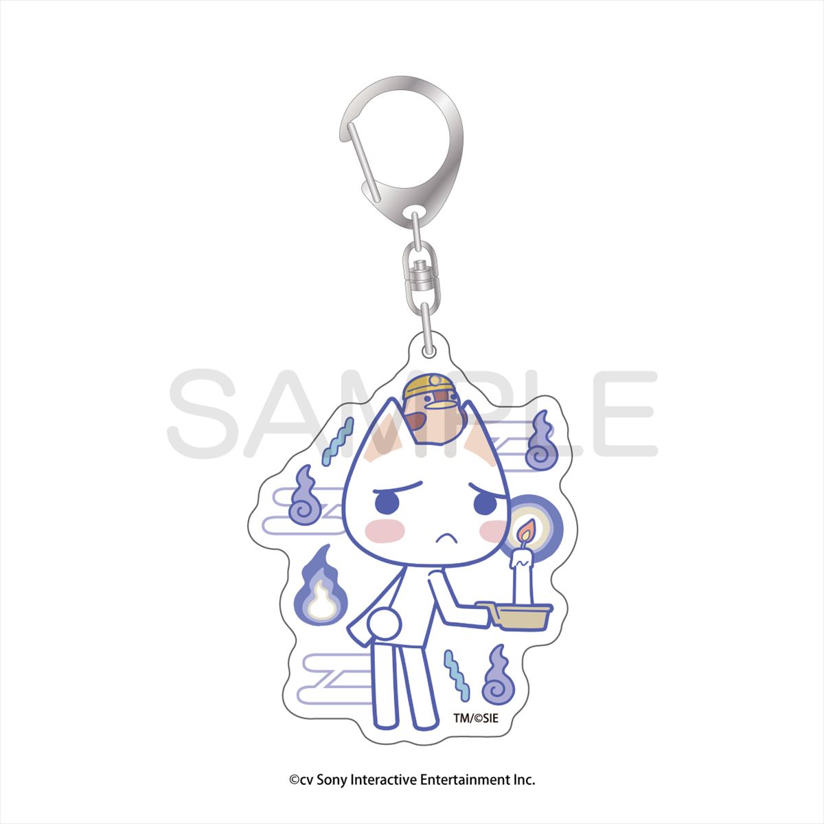 (Goods - Keychain) Toro and Friends (Doko Demo Issho) Obake to Issho Acrylic Keychain <Toro Test of Courage ver. >