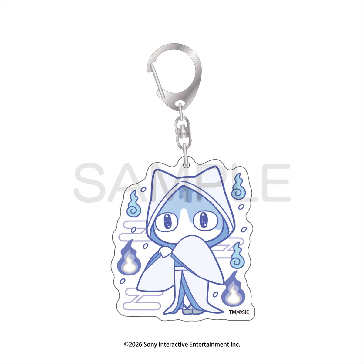 (Goods - Keychain) Toro and Friends (Doko Demo Issho) Obake to Issho Acrylic Keychain <Sora>