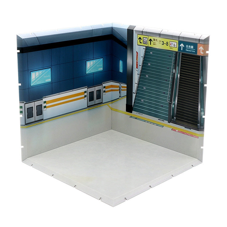 (Figure Accessory) Dioramansion 200 Station Platform
