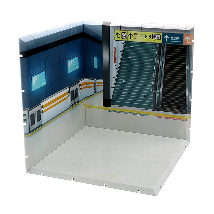 (Figure Accessory) Dioramansion 200 Station Platform