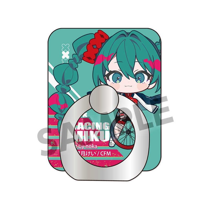 (Goods - Smartphone Accessory) Racing Miku 2025 JCL TEAM UKYO Cheer ChokoPuni Ver. Phone Grip