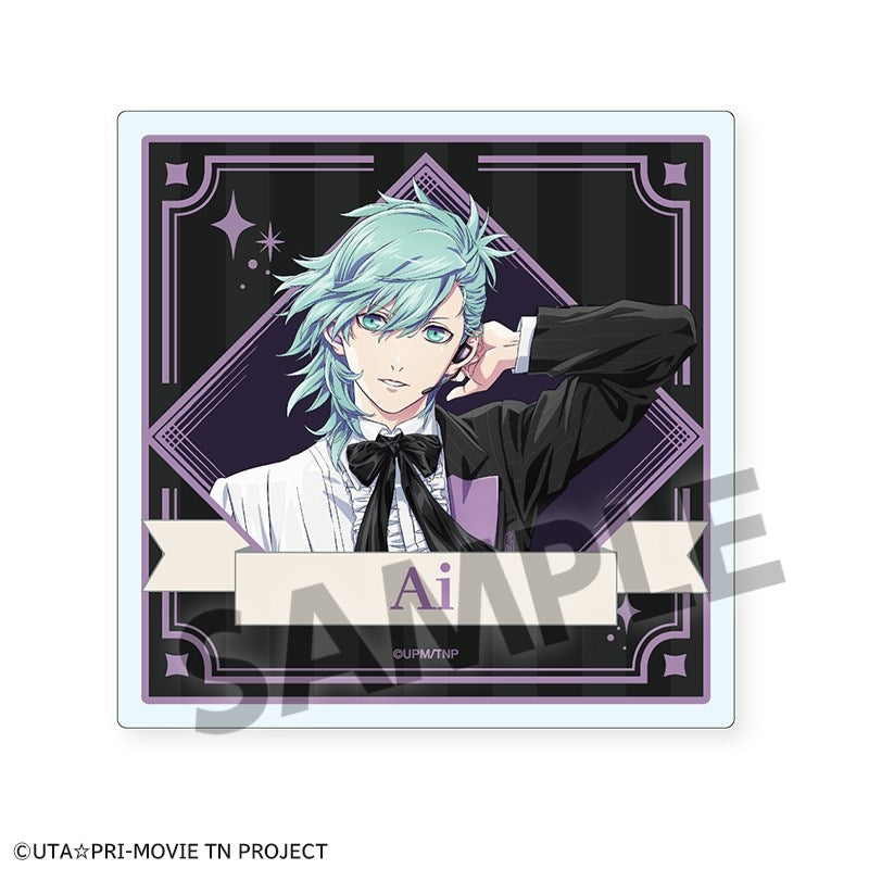 (Goods - Coaster) Uta no Prince-sama the Movie TABOO NIGHT XXXX Acrylic Coaster Mikaze Ai B
