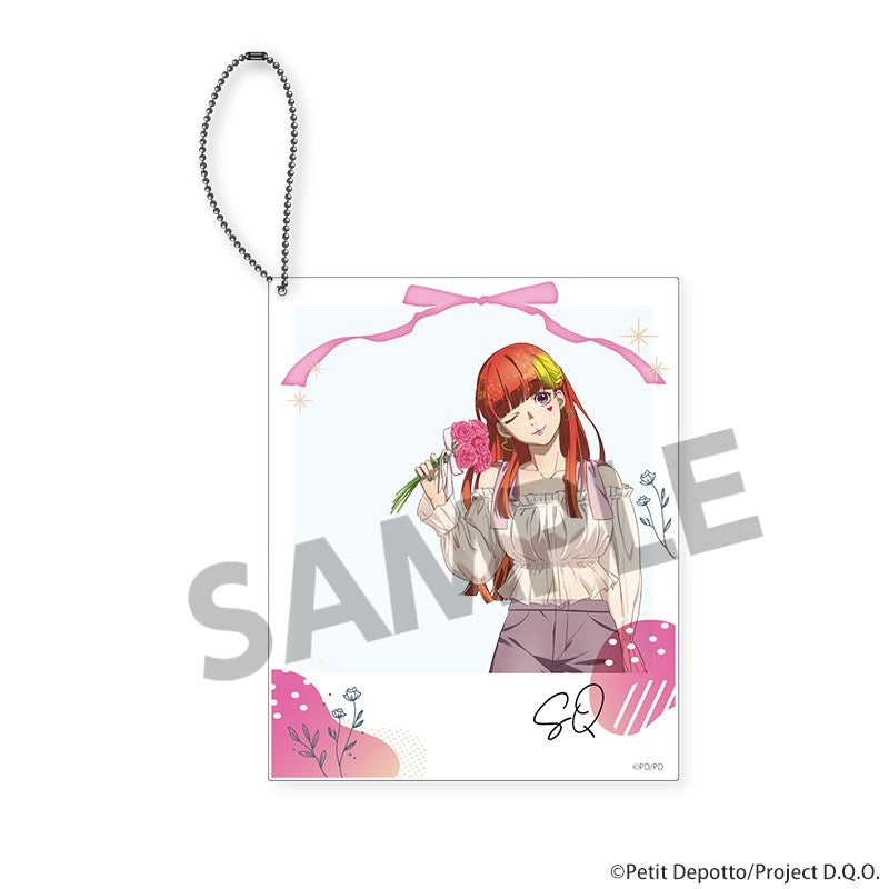 (Goods - Keychain) GNOSIA Exclusive Art Instant Photo Style Acrylic Keychain SQ