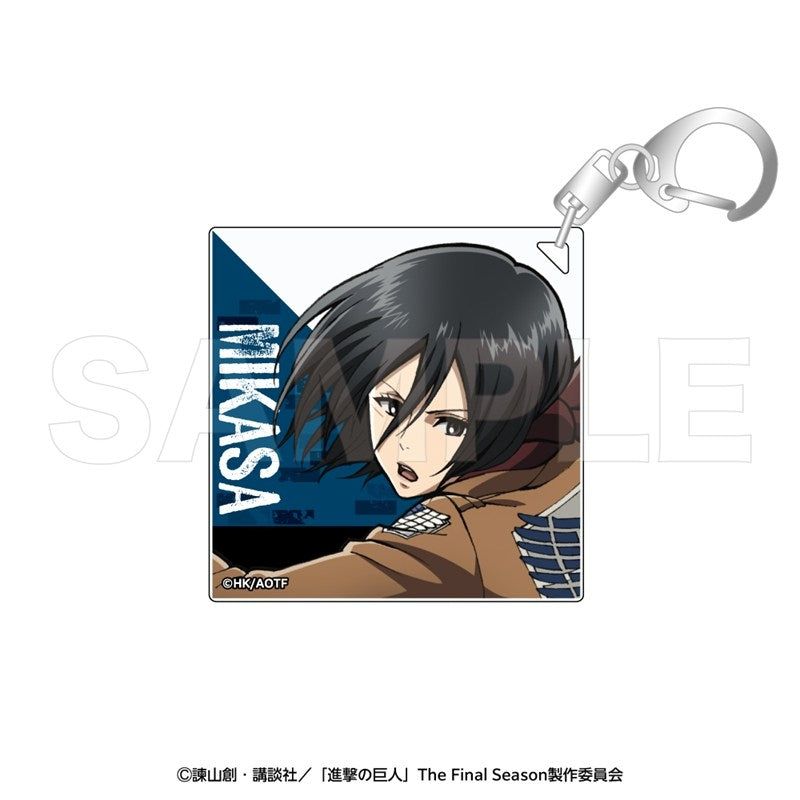 (Goods - Keychain) Attack on Titan Acrylic Keychain Mikasa