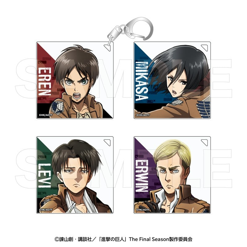 (Goods - Keychain) Attack on Titan Acrylic Keychain Mikasa