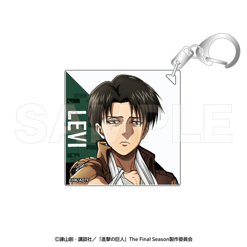 (Goods - Keychain) Attack on Titan Acrylic Keychain Levi