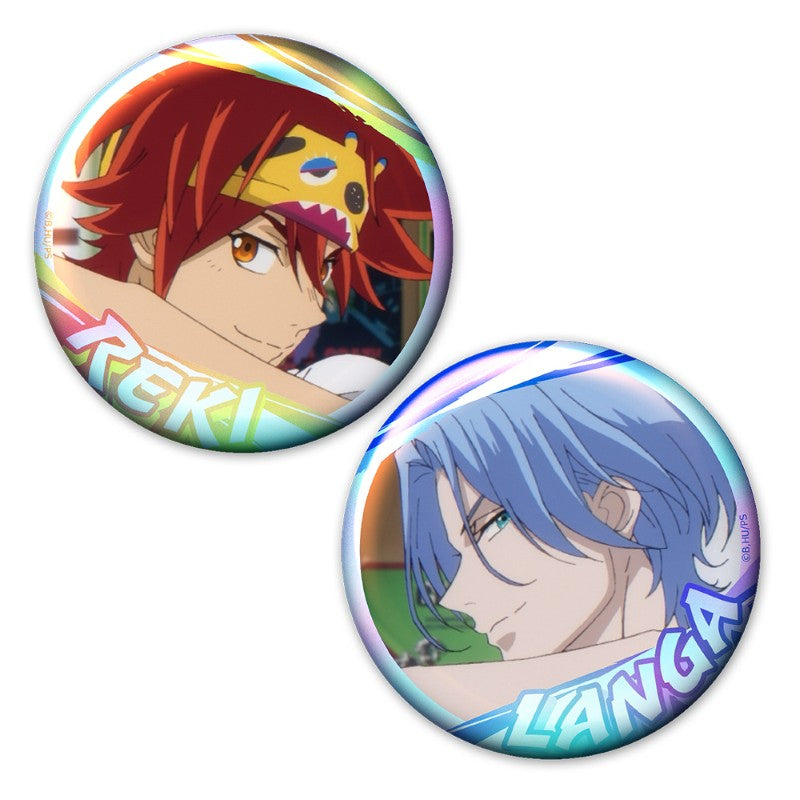 (Goods - Badge) SK8 the Infinity Iridescent Button Badge Set of 2 Reki & Langa Vol.2