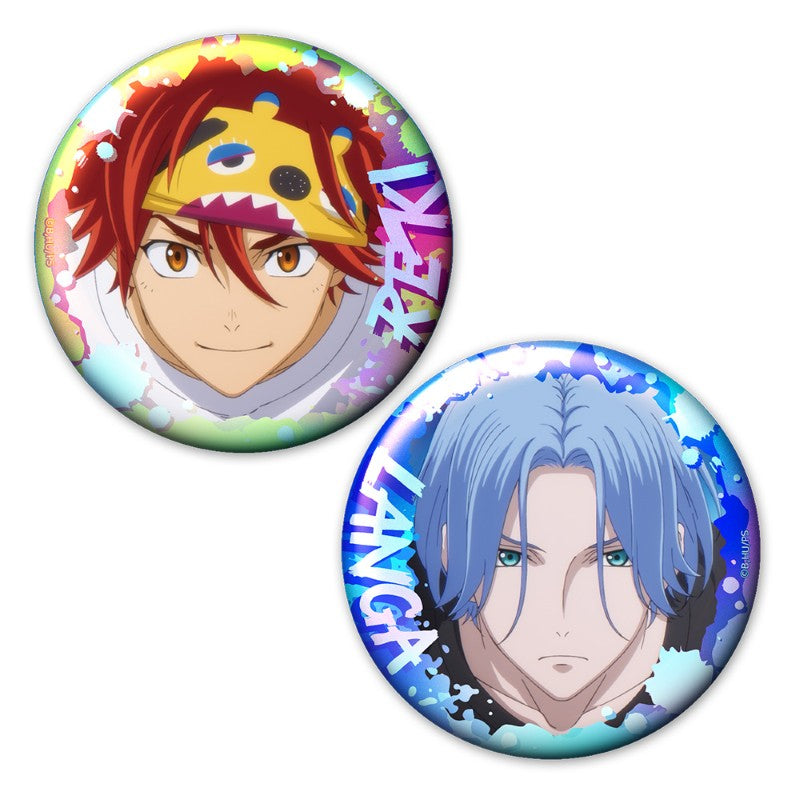 (Goods - Badge) SK8 the Infinity Iridescent Button Badge Set of 2 Reki & Langa Vol.3