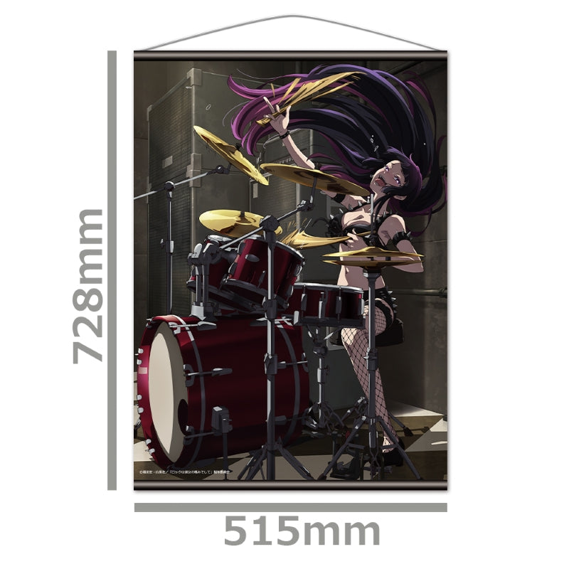 (Goods - Tapestry) Rock Is a Lady's Modesty B2 Tapestry Otoha Kurogane Rock ver.