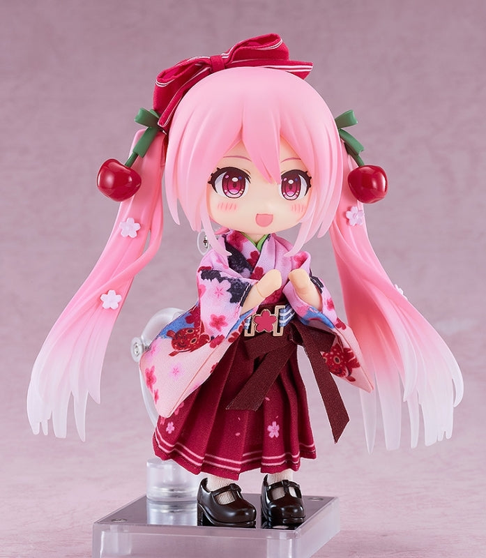 (Figure-Parts) Character Vocal Series 01: Hatsune Miku NendoroidNendoroid Doll Outfit Set Sakura Miku Hirohako 2025 Ver. (Hirosaki)