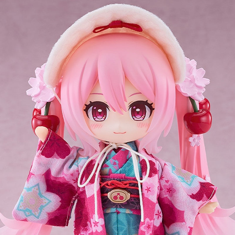 (Action Figure) Character Vocal Series 01: Hatsune Miku Nendoroid Doll Sakura Miku Hirohako 2025 Ver. (Hakodate)