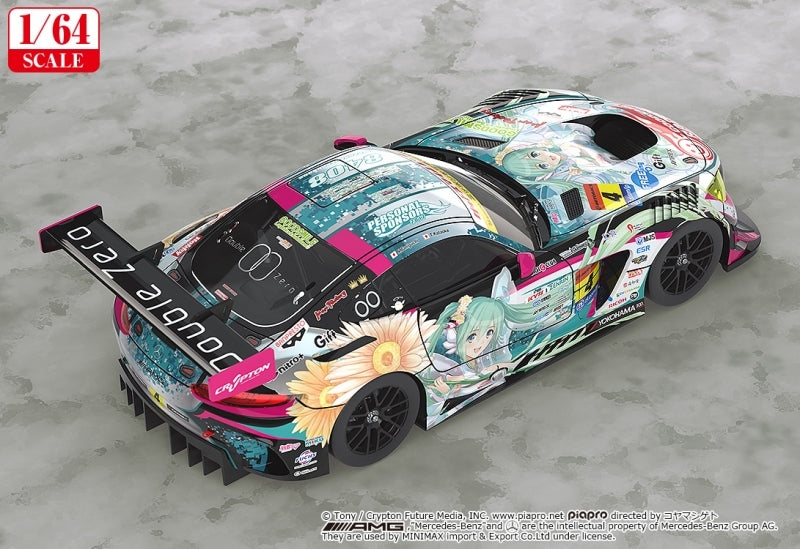 (Figure) Hatsune Miku GT Project Good Smile Hatsune Miku AMG 2017 SUPER GT Ver. 1/64 (Re-release)