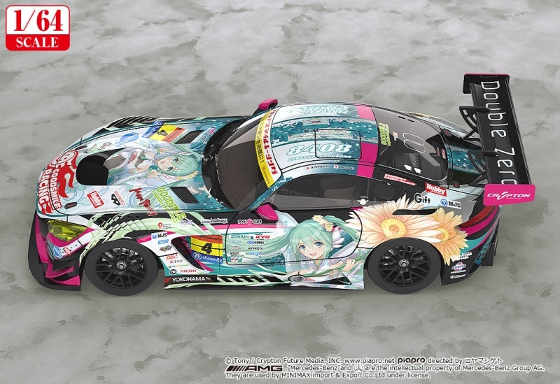(Figure) Hatsune Miku GT Project Good Smile Hatsune Miku AMG 2017 SUPER GT Ver. 1/64 (Re-release)