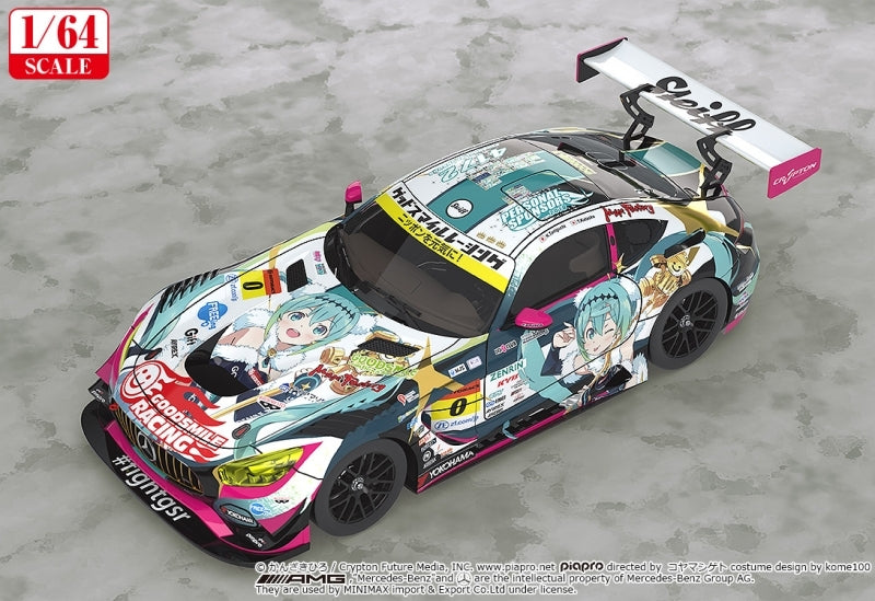 (Figure) Hatsune Miku GT Project Good Smile Hatsune Miku AMG 2018 SUPER GT Ver. 1/64 (Re-release)