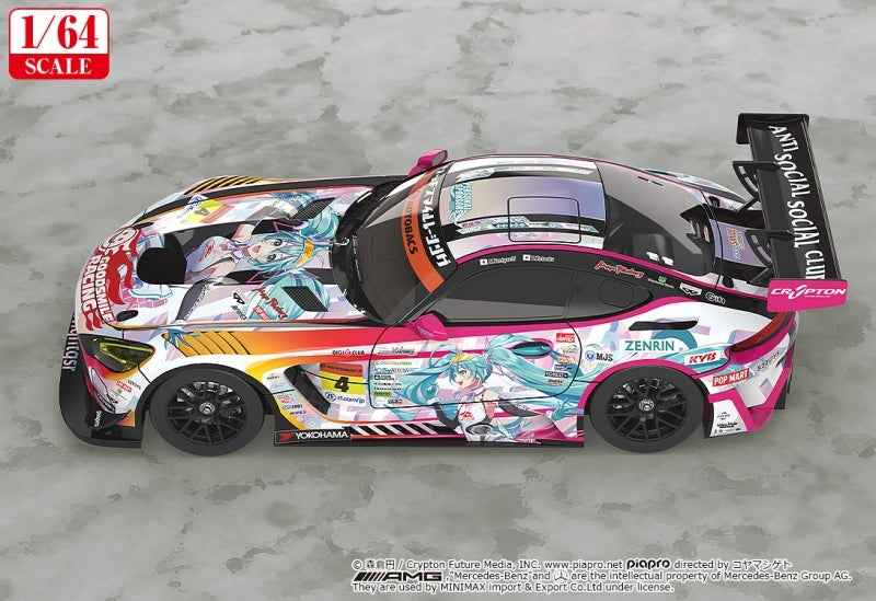 (Figure) Hatsune Miku GT Project Good Smile Hatsune Miku AMG 2021 SUPER GT 5 Ver. 1/64 (Re-release)