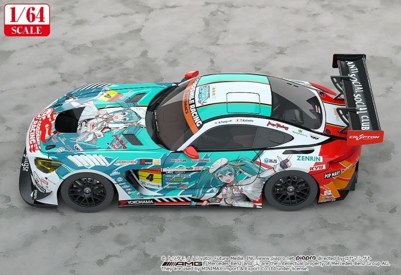 (Figure) Hatsune Miku GT Project Good Smile Hatsune Miku AMG 2023 Season Opening Ver. 1/64 (Re-release)