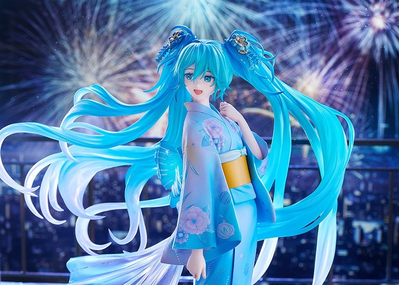 (Bishojo Figure) Character Vocal Series 01: Hatsune Miku Music & Fire Works Ver. 1/7 Complete Figure