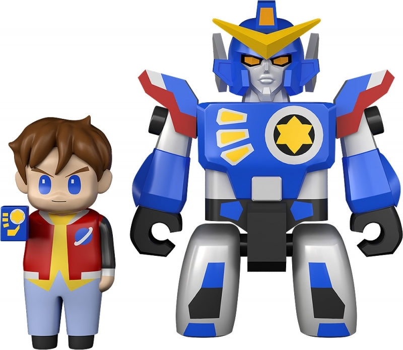 (Action Figure) The Brave Fighter of Legend Da-Garn BRICKROID Da-Garn & Seiji Takasugi Set