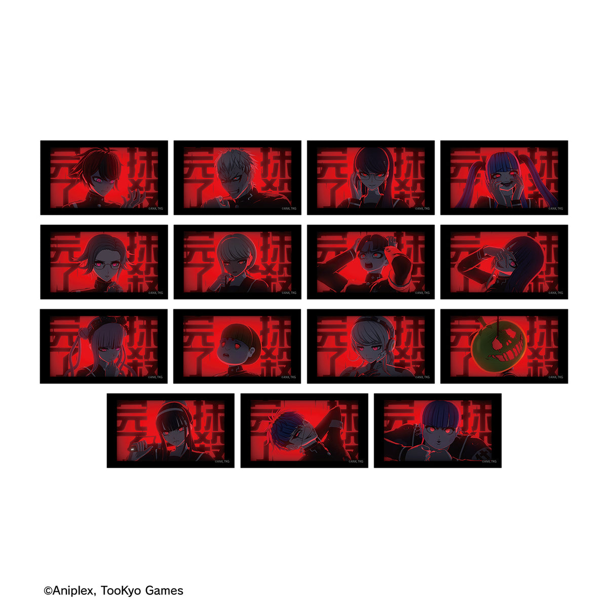 (1BOX=15)(Goods - Card) HUNDRED LINE Last Defense Academy Trading The Final Blow ver. Art Card POP UP SHOP in Marui