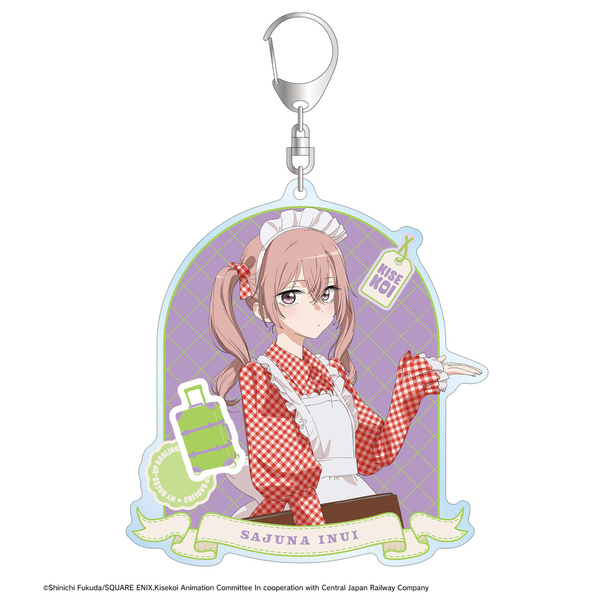 (Goods - Keychain) TV Anime - My Dress-Up Darling Season 2 Exclusive Art Sajuna Inui Waiter Style ver. BIG Acrylic Keychain