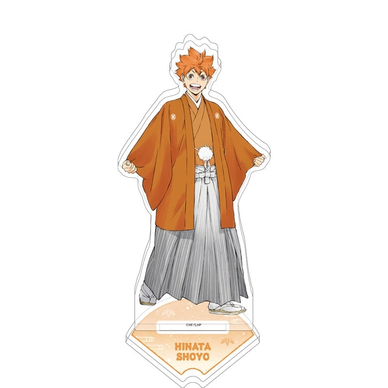 (Goods - Stand Pop) Haikyu!! Acrylic Stand Shoyo Hinata Karasuno/Inarizaki New Year Ver.