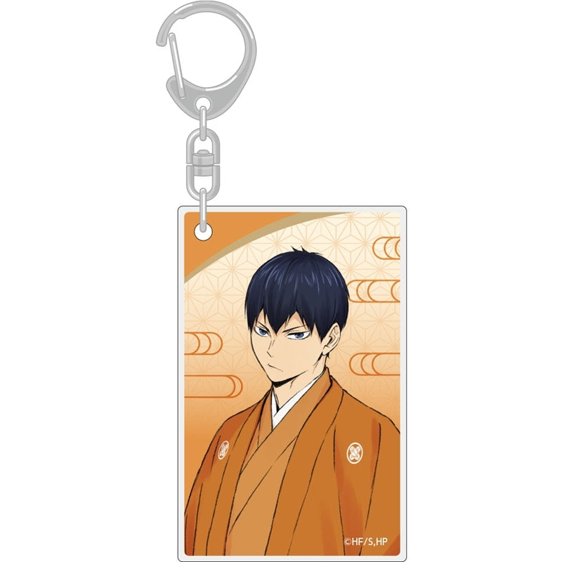 (Goods - Key Chain) Haikyu!! Acrylic Key Chain Tobio Kageyama Karasuno/Inarizaki New Year Ver.