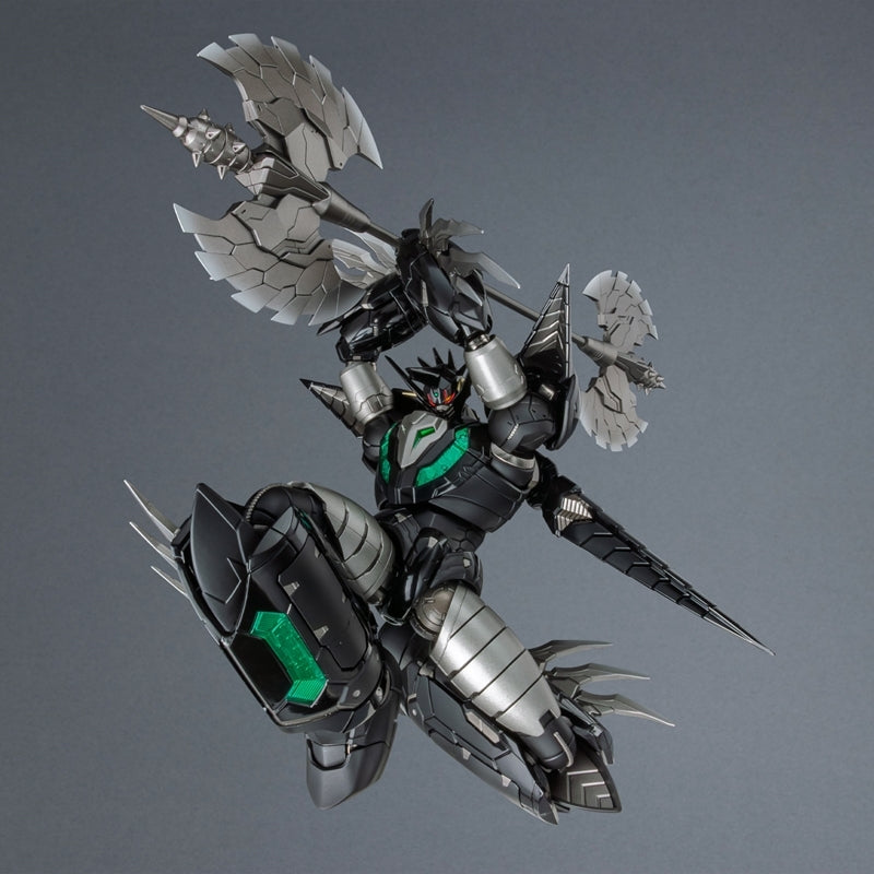 (Action Figure) RIOBOT Dynamic Work Shin Getter Dragon Black VER. Posable Figure